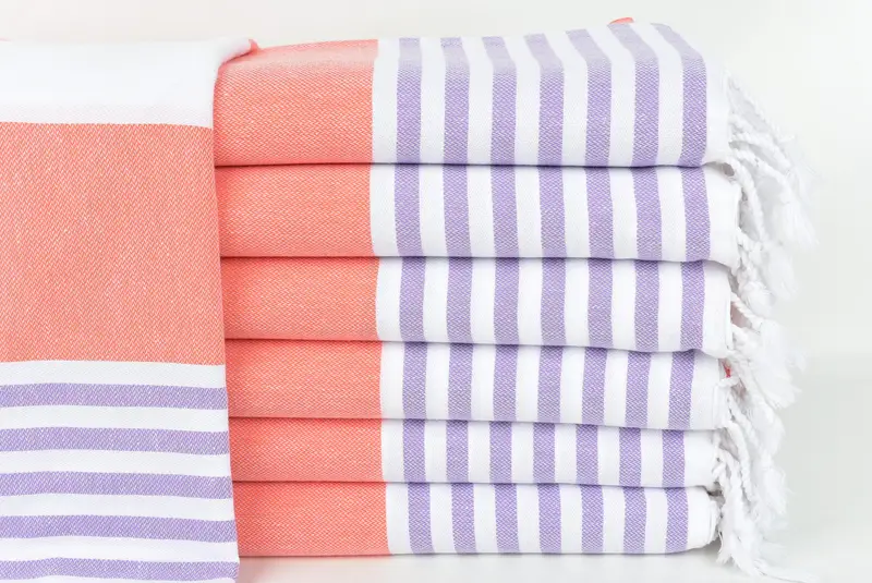 Embroidered Towel, 70x40 Cotton Striped Towel, Bridal Shower Gift, Bachelor Towel, Turkish Towel Bulk, Personalized Gift For Her, Turkish hand towel - 1