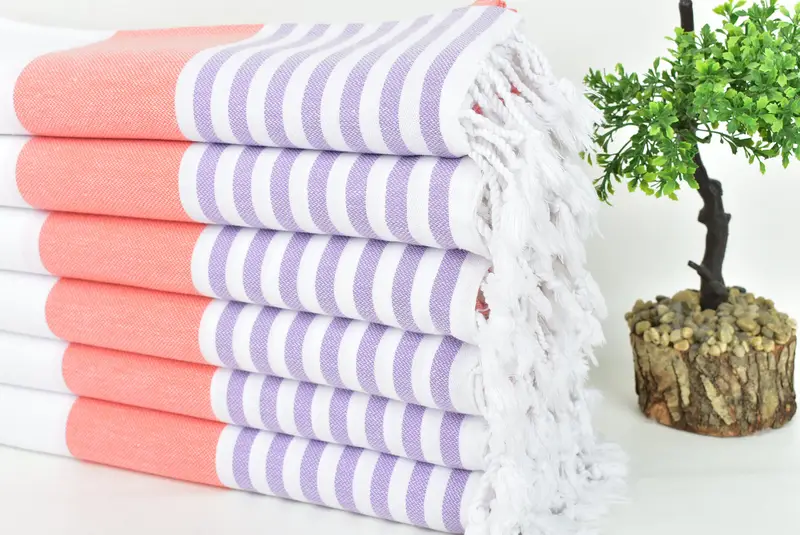 Embroidered Towel, 70x40 Cotton Striped Towel, Bridal Shower Gift, Bachelor Towel, Turkish Towel Bulk, Personalized Gift For Her, Turkish hand towel - 3