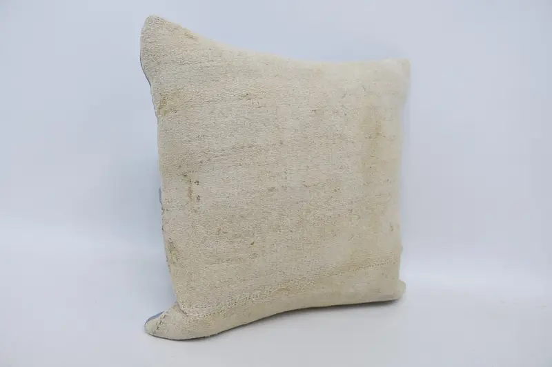 Morroccon Kilim Cushion Pillow Cover, Cushion Case, Throw Kilim Pillow, Gift Pillow, Kilim Pillow Cover, 18x18 White Cushion Case - 3