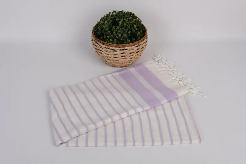 Absorbent Turkish towel, Wedding Gift For Bride, Wedding Towel, Bridesmaid Gifts, Bachelor Bachelorette Party Favors, 70x40 Cotton Striped Towel - 4