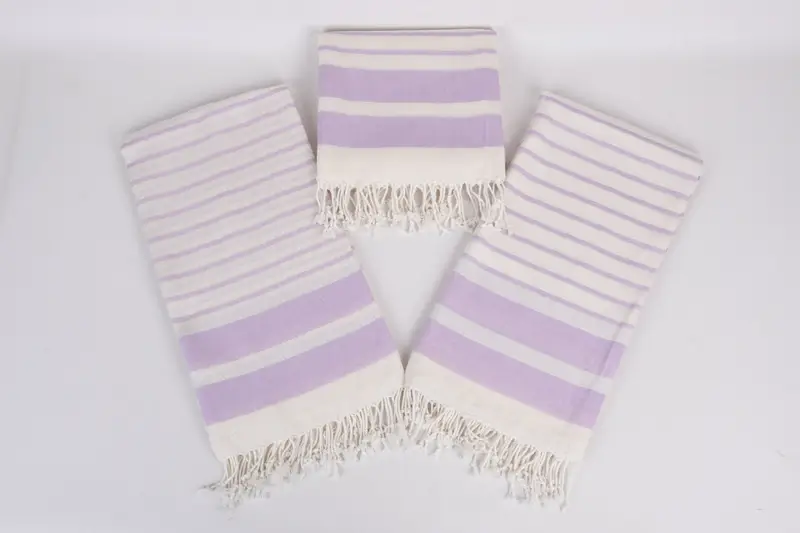 Absorbent Turkish towel, Wedding Gift For Bride, Wedding Towel, Bridesmaid Gifts, Bachelor Bachelorette Party Favors, 70x40 Cotton Striped Towel - 6