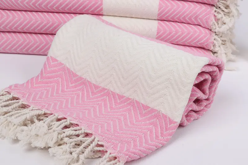 Sand-free towel, 70x40 Cotton Zig zag Towel, Girls Weekend Getaways Gifts, Yoga Towel, Personalized Wedding Gift, Wedding Shower Gift, Luxury towel - 4
