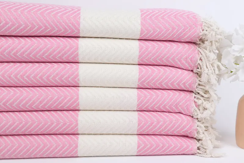 Sand-free towel, 70x40 Cotton Zig zag Towel, Girls Weekend Getaways Gifts, Yoga Towel, Personalized Wedding Gift, Wedding Shower Gift, Luxury towel - 3