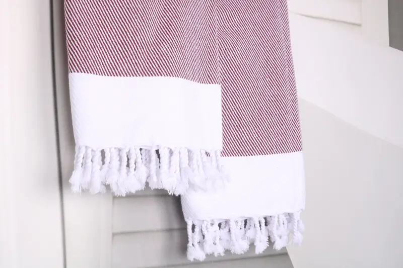 70x40 Cotton Chevron Towel, Welcome Wedding Gift, Lightweight Turkish towel, Bachelorette Party Gifts, Bridesmaid Gift, Scarf Towel, Travel Towel - 8