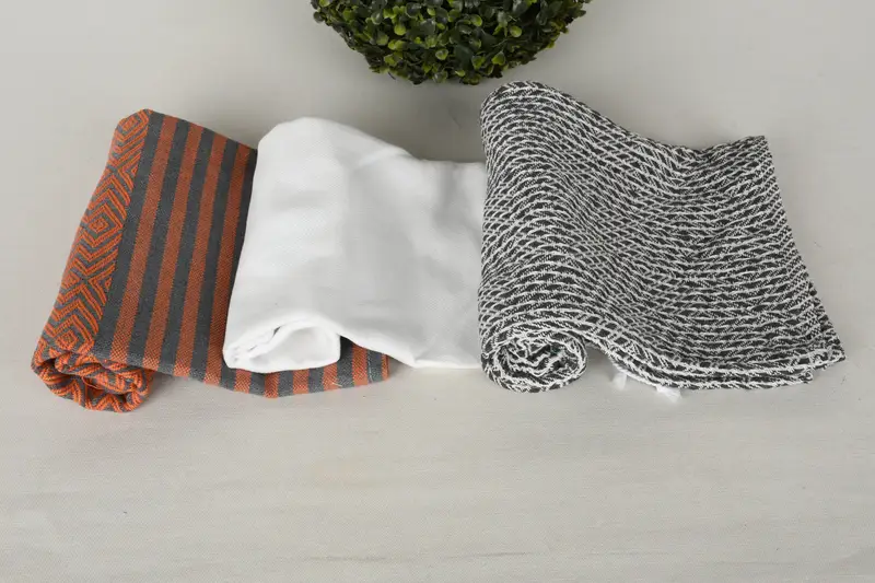 Personalized Hand Towel, Personalized Dish Towel, 36x18 Cotton Set of 10 Towel, Personalized Gift For Him, Organic Tea Towel, Monogrammed Hand Towel - 6