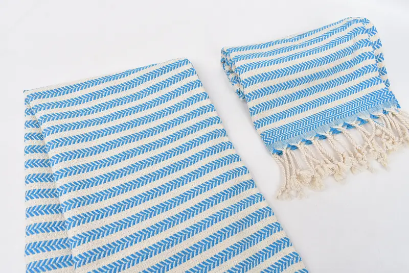 Monogrammed Hand Towel, Bachelor Gifts, Bridesmaid Gift, Personalized Kitchen Towel, Bachelorette Towel, Wedding Gift, 40x18 Cotton Chevron Towel - 7