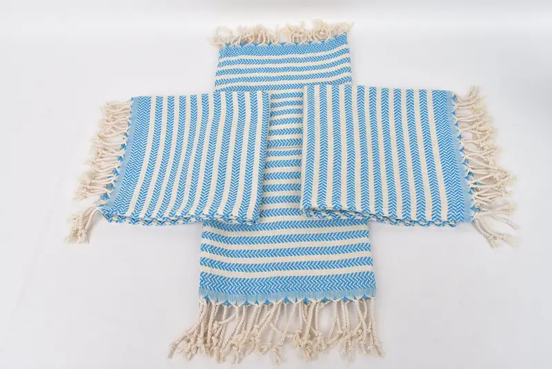 Monogrammed Hand Towel, Bachelor Gifts, Bridesmaid Gift, Personalized Kitchen Towel, Bachelorette Towel, Wedding Gift, 40x18 Cotton Chevron Towel - 6