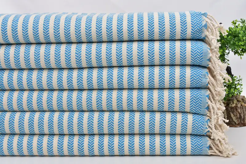 Monogrammed Hand Towel, Bachelor Gifts, Bridesmaid Gift, Personalized Kitchen Towel, Bachelorette Towel, Wedding Gift, 40x18 Cotton Chevron Towel - 3
