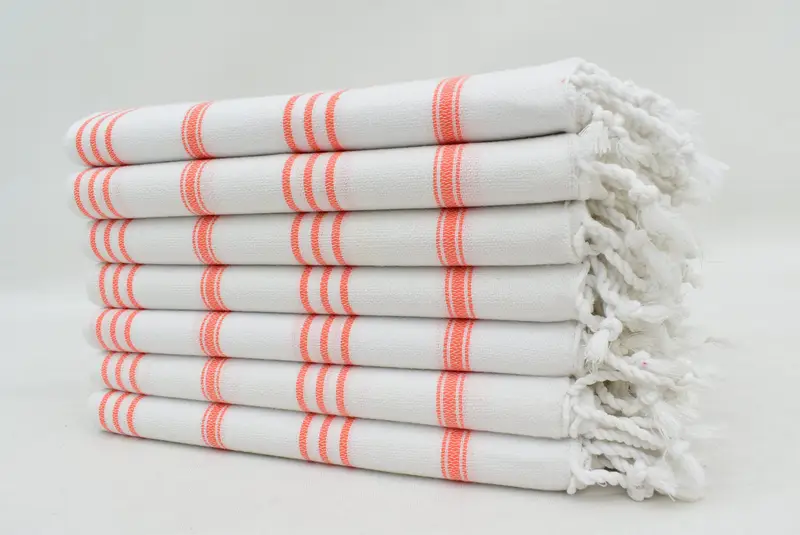 Baby Boy Gift, Travel Towel, 40x24 Cotton Striped Towel, Kitchen Towel, Monogrammed Hand Towel, Gifts For Him, Personalized Kitchen Towel - 4