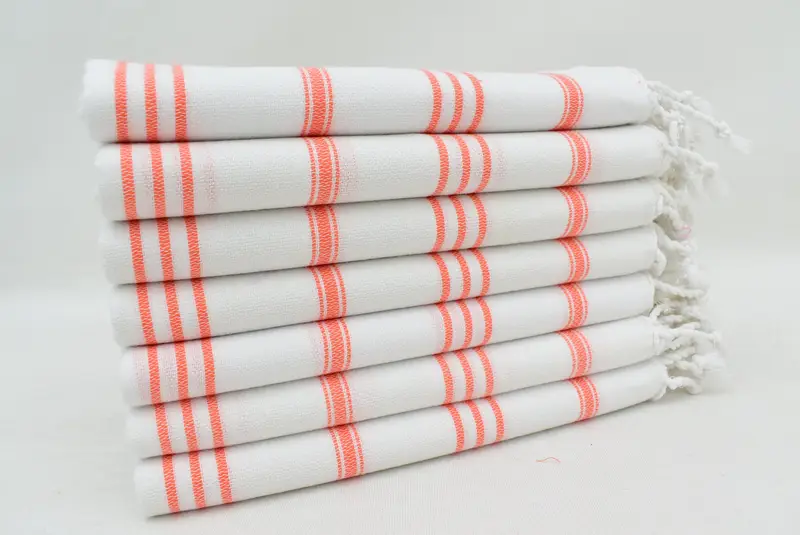 Baby Boy Gift, Travel Towel, 40x24 Cotton Striped Towel, Kitchen Towel, Monogrammed Hand Towel, Gifts For Him, Personalized Kitchen Towel - 3
