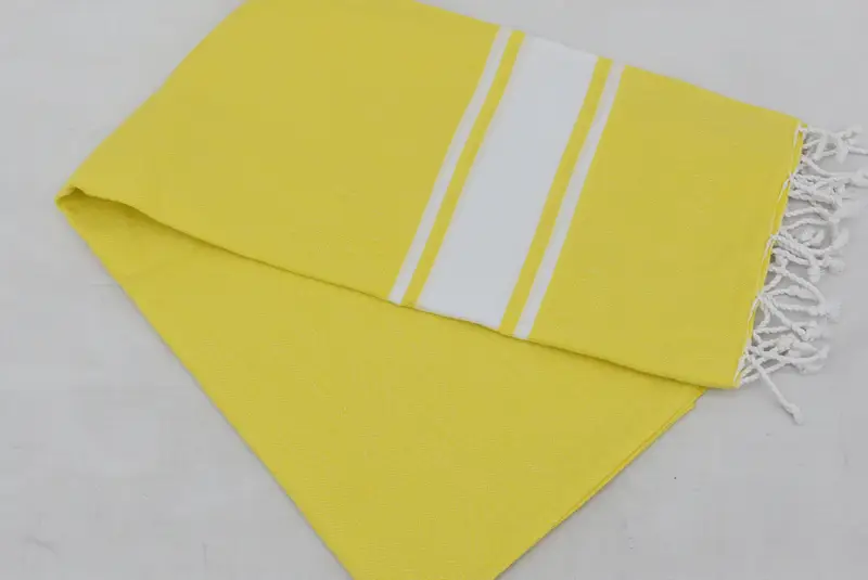 Monogramlı plaj havlusu, onun için hediye, bridemaids plaj havlusu, büyük Türk havlu, 70x40 pamuklu çizgili havlu, Cadılar Bayramı hediyeleri, yaz havlu - 3