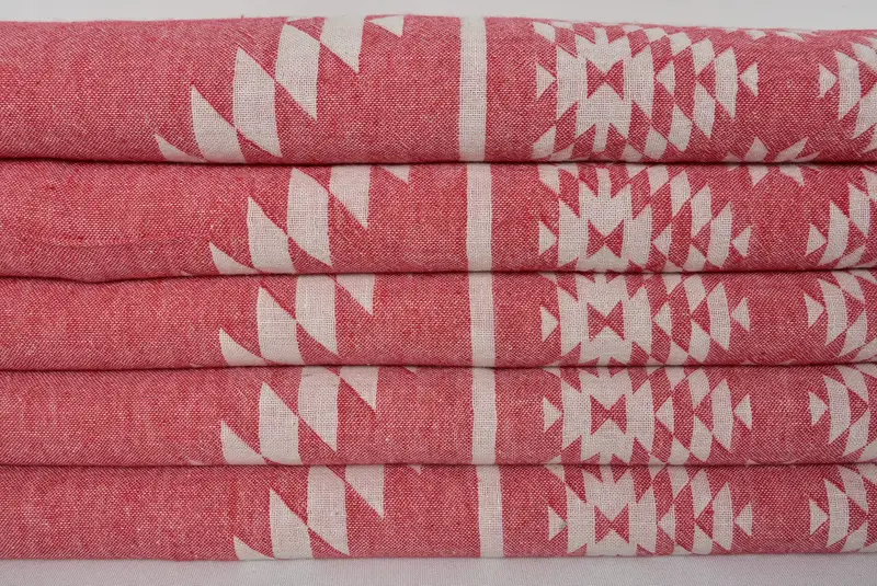 Handmade Gift, Housewarming Gift, Bridesmaid Towel, Large Beach Towel Personalized, 70x36 Cotton Kilim Towel, Bridal Gifts, Custom Wedding Gift - 2