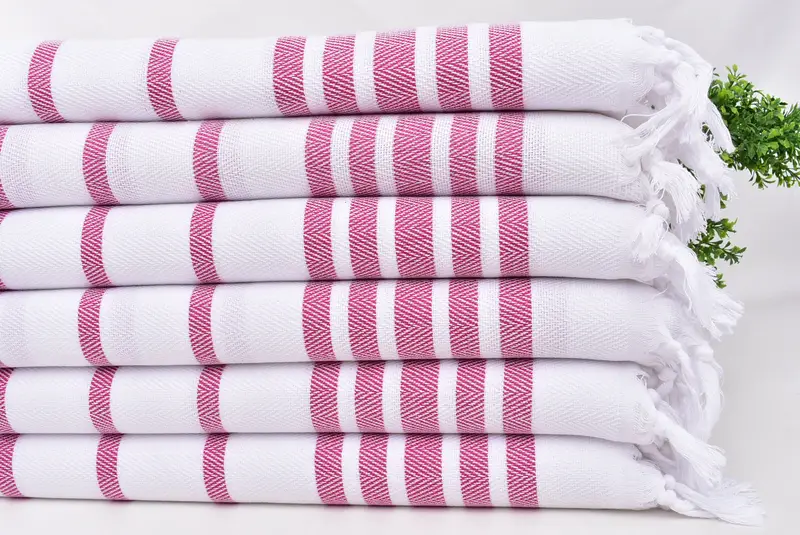 Bachelorette Party Decorations, 36x24 Cotton Herringbone Towel, Wedding Gift, Monogrammed Hand Towel, Kitchen Towel, Personalized Bridesmaid Gift - 3