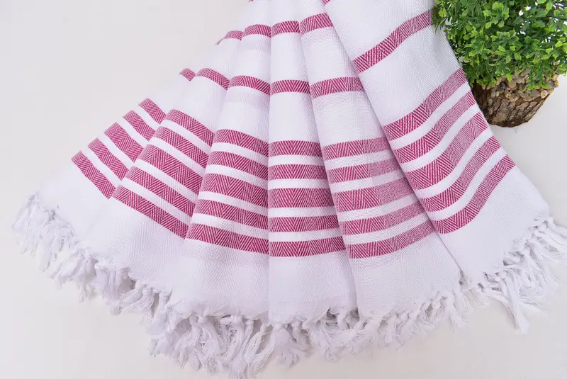 Bachelorette Party Decorations, 36x24 Cotton Herringbone Towel, Wedding Gift, Monogrammed Hand Towel, Kitchen Towel, Personalized Bridesmaid Gift - 4