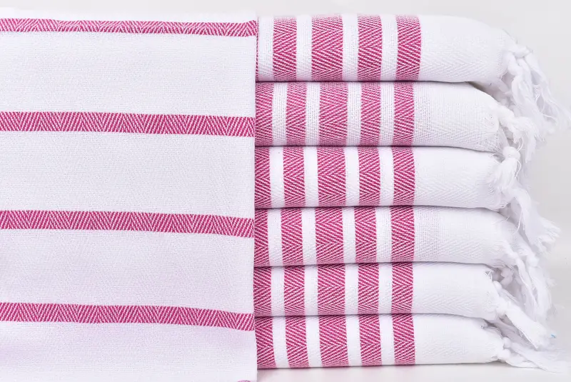 Bachelorette Party Decorations, 36x24 Cotton Herringbone Towel, Wedding Gift, Monogrammed Hand Towel, Kitchen Towel, Personalized Bridesmaid Gift - 1