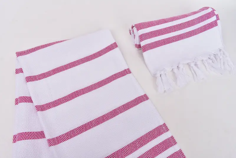 Bachelorette Party Decorations, 36x24 Cotton Herringbone Towel, Wedding Gift, Monogrammed Hand Towel, Kitchen Towel, Personalized Bridesmaid Gift - 7
