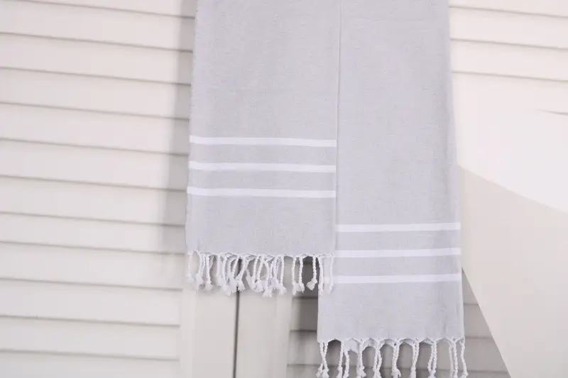 Personalized Bridesmaid Gift, Holiday Towel, Monogrammed Hand Towel, Turkish Towel Hand Towel, 40x20 Cotton Striped Towel, Personalized Gifts - 8