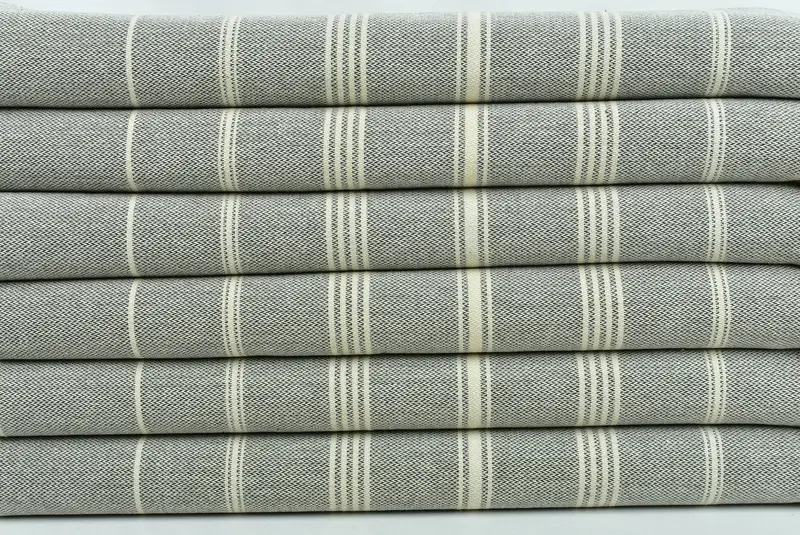 Özel çay havlu, 38x24 pamuklu çizgili havlu, bekar havlu, bekarlık havlu, düğün iyilikleri, düğün hediyesi, Türk çay havlu, seyahat havlu - 2