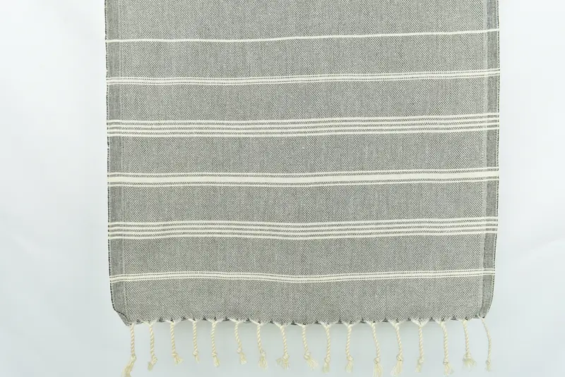 Özel çay havlu, 38x24 pamuklu çizgili havlu, bekar havlu, bekarlık havlu, düğün iyilikleri, düğün hediyesi, Türk çay havlu, seyahat havlu - 8