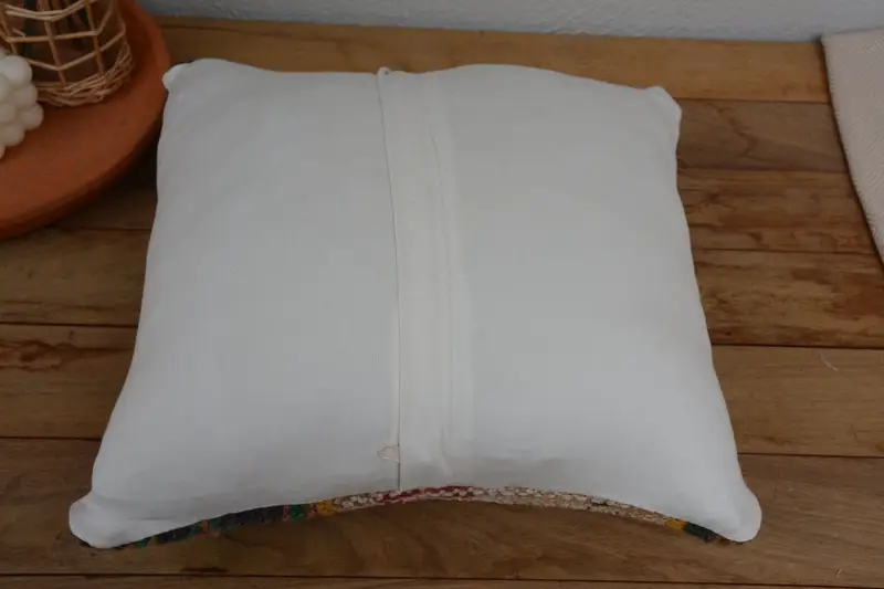 Outdoor Cushion, Pattern Throw Pillow Cover, Pillow Case, Antique Pillows, Ethnic Cushion Case, 14x14 Green Cushion Cover, Boho Pillow, Gift Pillow - 6