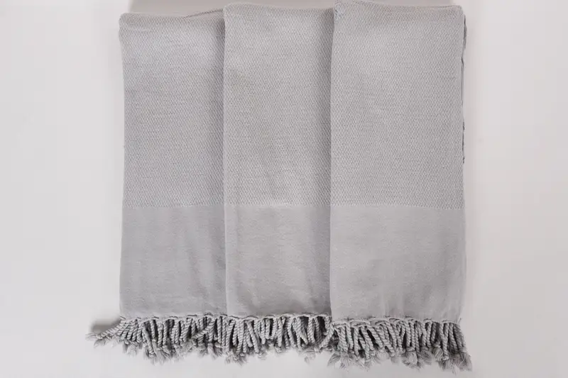 70x32 Cotton Geometric Stonewashed Towel, Personalized Gift, Travel Towel, Hammam towel, Wedding Gift Ideas, Best Friend Gift, Turkish Towel Set - 7