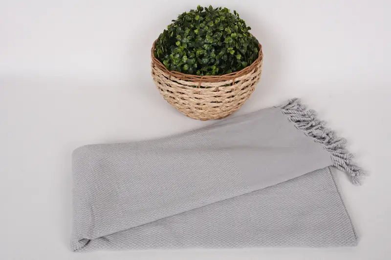 70x32 Cotton Geometric Stonewashed Towel, Personalized Gift, Travel Towel, Hammam towel, Wedding Gift Ideas, Best Friend Gift, Turkish Towel Set - 4