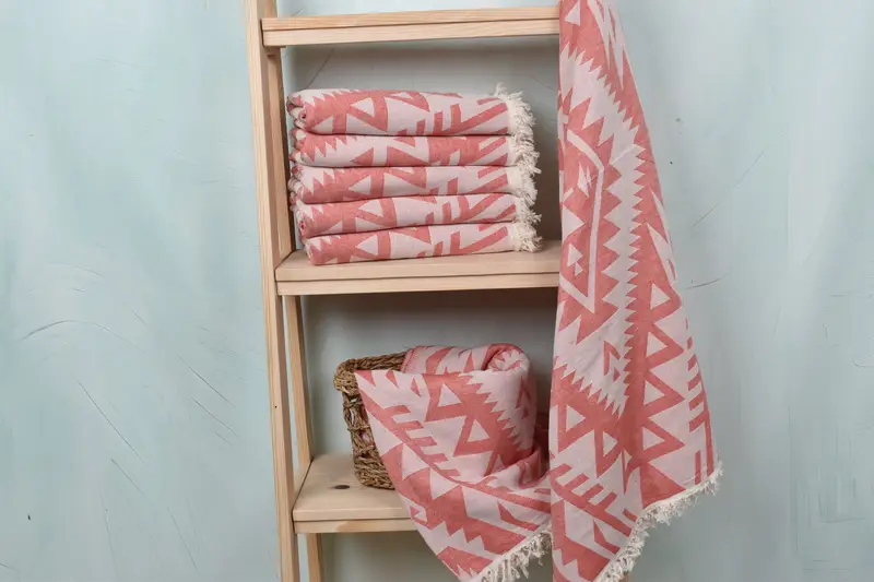 Best Beach Towel, Luxury Beach Towel, Wedding For Favor, 76x40 Cotton Geometric Towel, Kids Beach Towel, Absorbent towel, Personalized Gift - 4