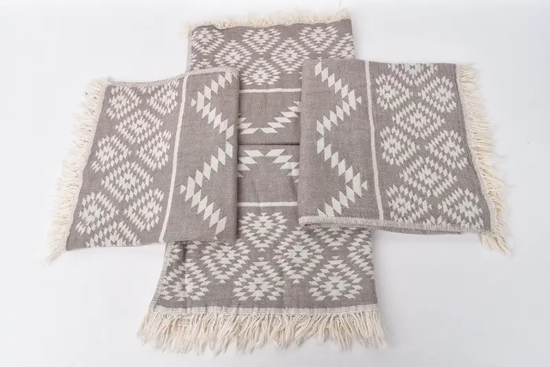 40x18 Cotton Kilim Towel, Holiday Towel, Wedding Gift For Bride, Monogram Turkish Bath Towel, Turkish Hand Towel, Turkish Tea Towel, Wedding Gift - 6