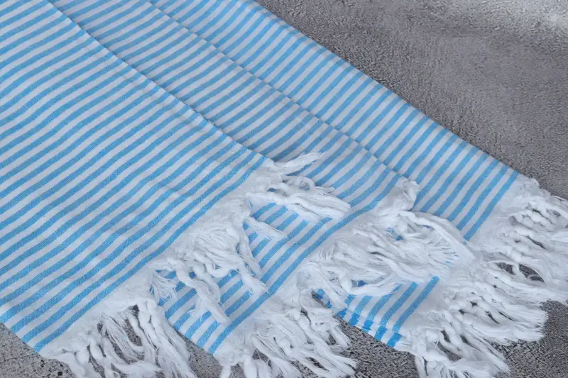 68x36 Cotton Striped Towel, Bulk Order Towel, Best Friend Gift, Unique Gift, Large Beach Towel Personalized, Travel towel, Peshtemal Towel - 5
