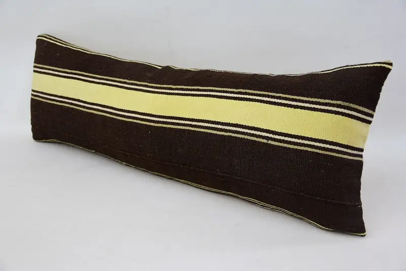 Pillow Cover, 12x36 Brown Pillow Cover, Pillow for Sofa, Home Decor Pillow, Interior Designer Pillow, Chair Pillow Cover, Floor Cushion Cover - 6