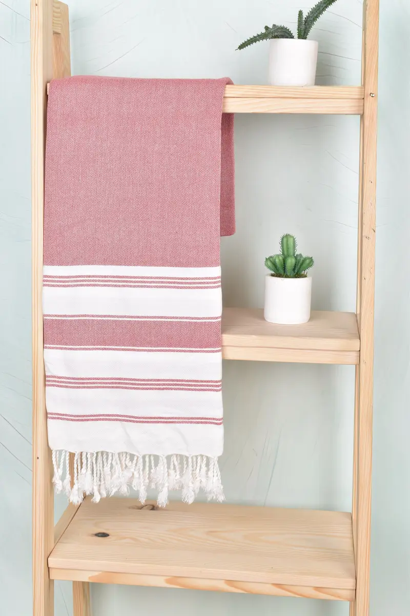 Personalized Gifts, 76x40 Cotton Striped Towel, Quick-dry peshtemal, Customized Towels, Miami Bachelorette Party Favors, Lightweight Turkish towel - 8