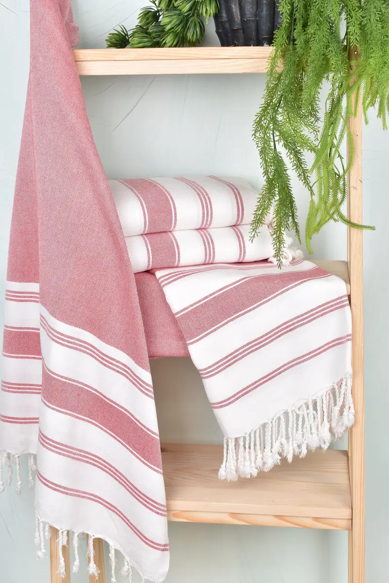 Personalized Gifts, 76x40 Cotton Striped Towel, Quick-dry peshtemal, Customized Towels, Miami Bachelorette Party Favors, Lightweight Turkish towel - 6