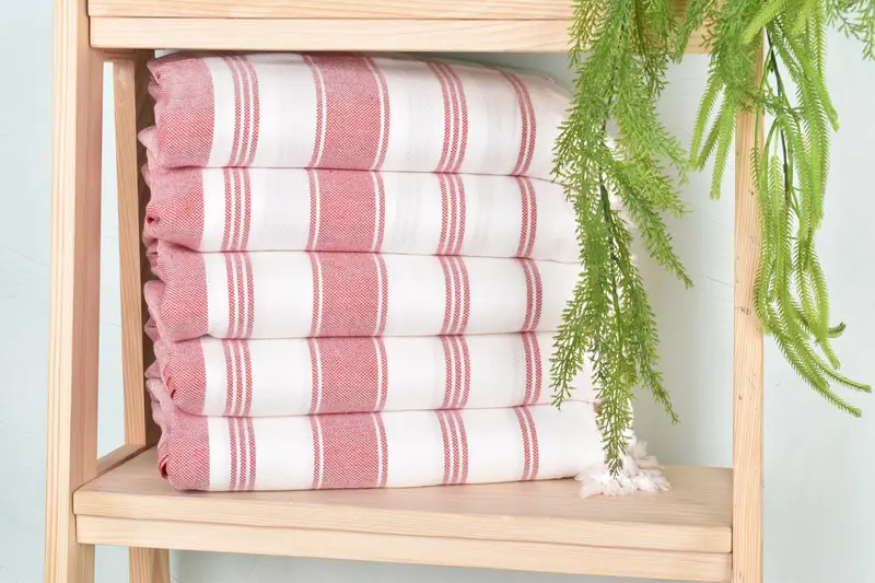 Personalized Gifts, 76x40 Cotton Striped Towel, Quick-dry peshtemal, Customized Towels, Miami Bachelorette Party Favors, Lightweight Turkish towel - 1