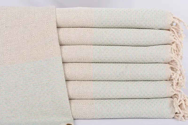 Monogram Hand Towel, 40x20 Cotton Polka Dot Towel, Handmade Gift, Best Friend Wedding Gift, Turkish Towel Hand Towel, Gift For Her, Bridesmaid Gifts - 1