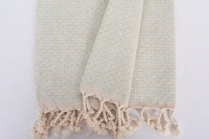 Monogram Hand Towel, 40x20 Cotton Polka Dot Towel, Handmade Gift, Best Friend Wedding Gift, Turkish Towel Hand Towel, Gift For Her, Bridesmaid Gifts - 8