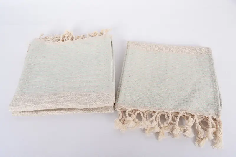 Monogram Hand Towel, 40x20 Cotton Polka Dot Towel, Handmade Gift, Best Friend Wedding Gift, Turkish Towel Hand Towel, Gift For Her, Bridesmaid Gifts - 7