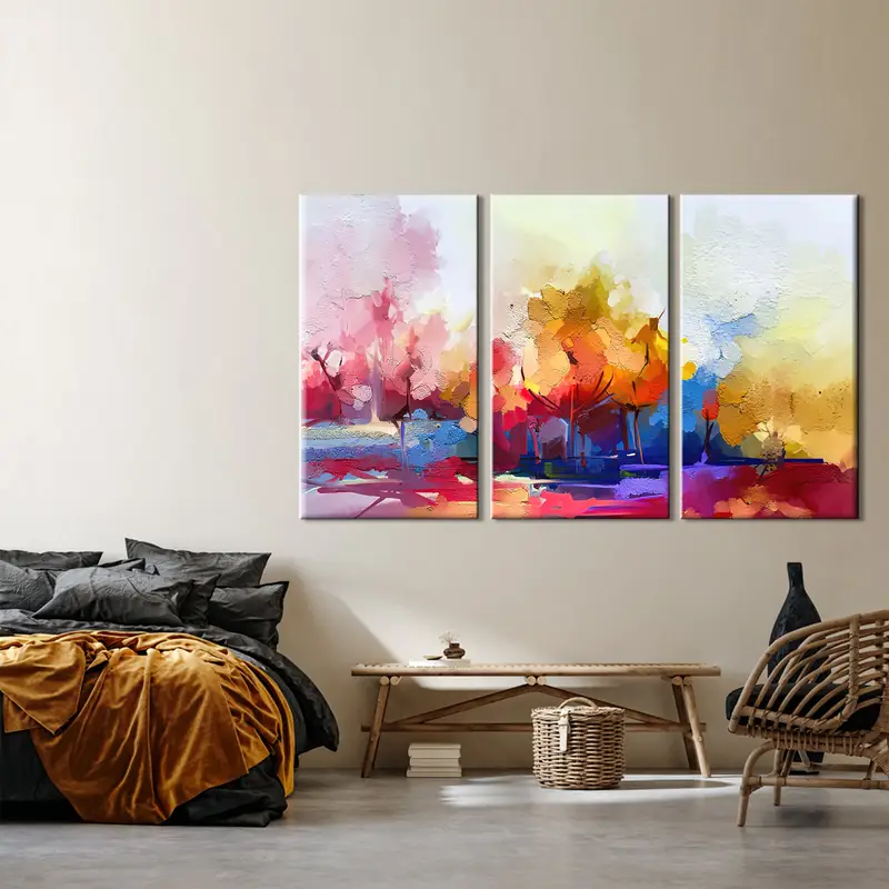 Abstract Colorful Wall Art, Large Oil Painting, Thick Colorful Oil Large Wall Painting Canvas Oil Painting Abstract Large Canvas Artwork - 8