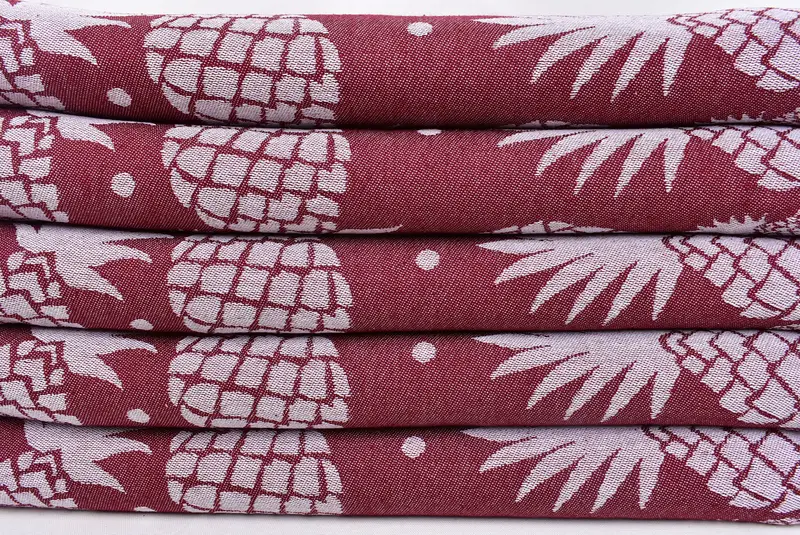 Bachelorette Favor, Bridesmaid Gift, Absorbent towel, 70x36 Cotton Pineapple Design Towel, Girls Weekend Getaways Ideas, Monogram Beach Towel - 3