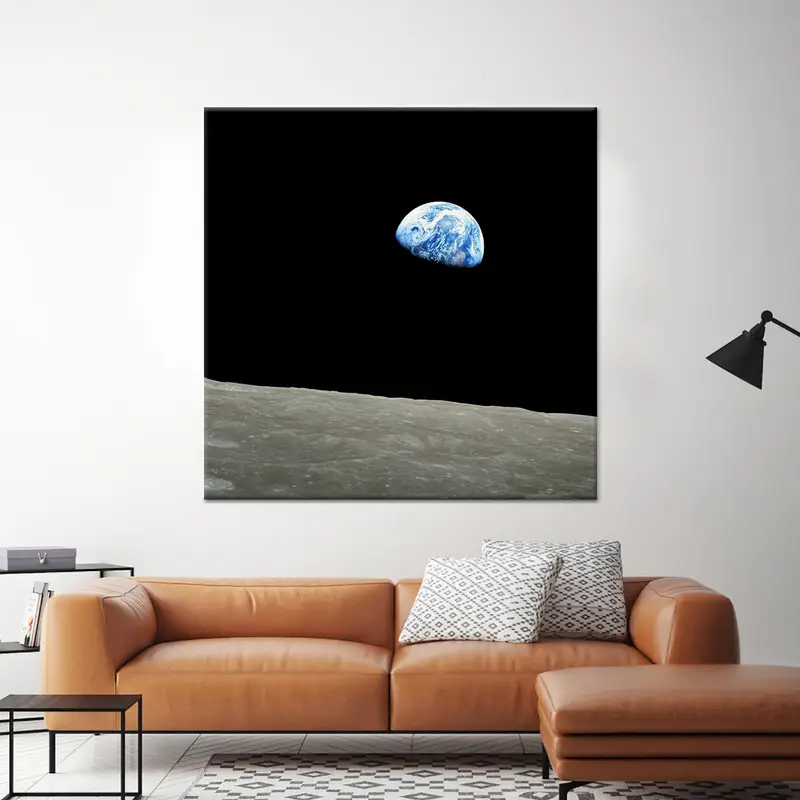 Galaktik Dünya Kanvası: Kozmik Evimizi Kutlayan Basılı Sanat