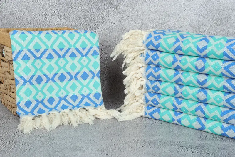 70x40 Cotton Diamond Towel, Bachelorette Party Favors, Travel towel, Anniversary Gift For Her, Monogram Towels, Bachelorette Party Decorations - 3