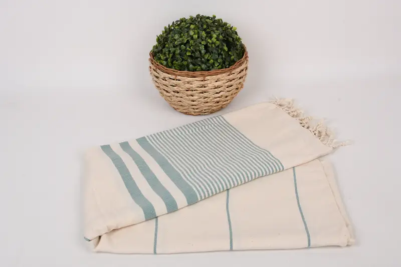Peshtemal Towel, Bridesmaid Gifts Personalized, Cotton towel, 70x40 Cotton Striped Towel, Cute Beach Towel, Absorbent towel, Organic Turkish towel - 4