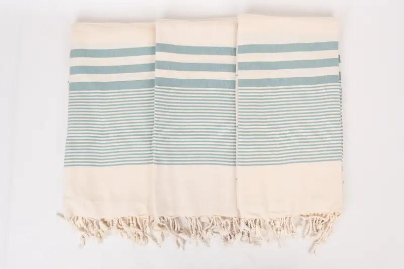 Peshtemal Towel, Bridesmaid Gifts Personalized, Cotton towel, 70x40 Cotton Striped Towel, Cute Beach Towel, Absorbent towel, Organic Turkish towel - 7