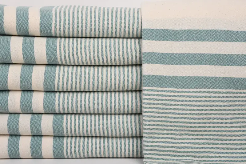 Peshtemal Towel, Bridesmaid Gifts Personalized, Cotton towel, 70x40 Cotton Striped Towel, Cute Beach Towel, Absorbent towel, Organic Turkish towel - 1