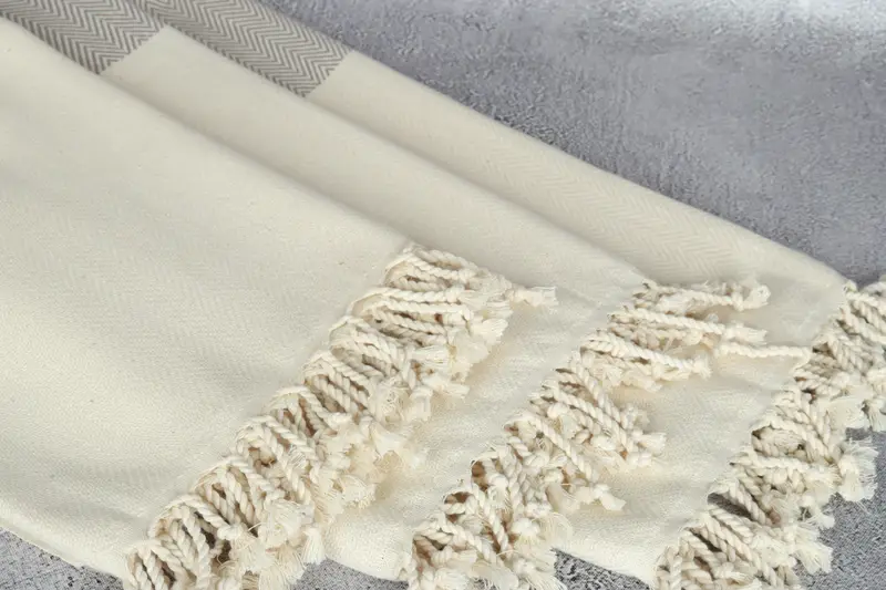 Personalized Wedding Gift, 70x36 Cotton Zig zag Towel, Bridal Shower Gifts, Personalized Beach Towel, Large Beach Towel Personalized, Gift For Him - 5