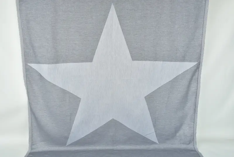 Embroidered Towel, 70x40 Cotton Star Design Towel, Turkish Beach Towel Monogram, Unique Gift, Peshtemal Towel, Best Friend Wedding Gift, Bath towel - 1