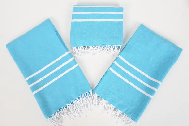 Personalized Towel Gift, 70x40 Cotton Striped Towel, Beach Towel Bulk, Wedding Favors, Bachelorette Favor, Personalized Bridesmaid Gift - 6