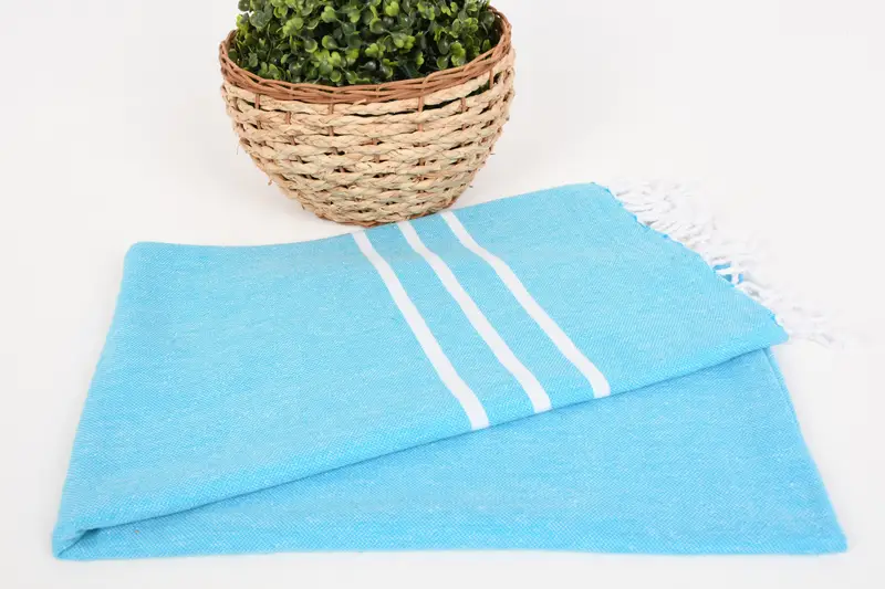 Personalized Towel Gift, 70x40 Cotton Striped Towel, Beach Towel Bulk, Wedding Favors, Bachelorette Favor, Personalized Bridesmaid Gift - 4