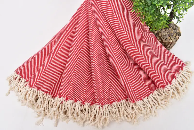 Fouta Towel、Luxury Towel、Personalized Gifts、70x40 Cotton Herringbone Towel、名前のタオル、ブリデメイドビーチタオル、バレンタインギフト - 4
