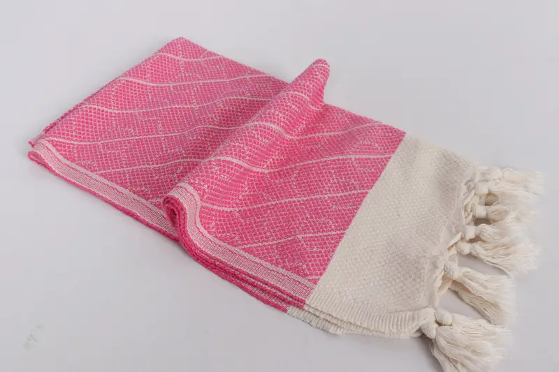 36x18 Cotton Geometric Towel, Bathroom Towels, Personalized Gift, Beach Bachelorette Party Decorations, Bridesmaid Gifts, Best Friend Christmas Gift - 6
