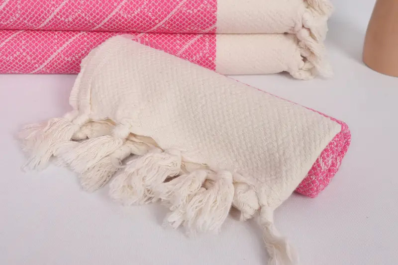 36x18 Cotton Geometric Towel, Bathroom Towels, Personalized Gift, Beach Bachelorette Party Decorations, Bridesmaid Gifts, Best Friend Christmas Gift - 4